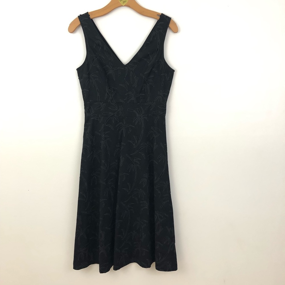 J.Crew | Linen Palm Tree Dress